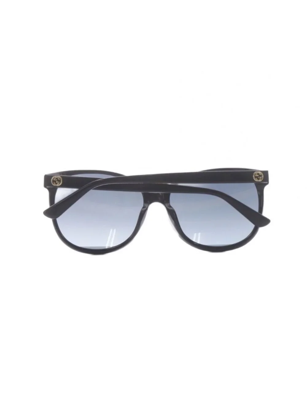 Gucci Sunglasses Cell Frame S Black Gray Lens Eyewear